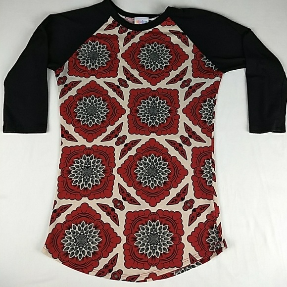 Lularoe Randy Floral Tee - Picture 2 of 6